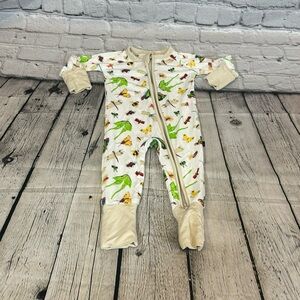 The Sleepy Sloth Eric Carle Collaboration Bamboo Zippie Romper
